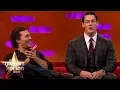 John Cena Matthew McConaughey Jamie Oliver Geek Out Over Wrestling The Graham Norton Show