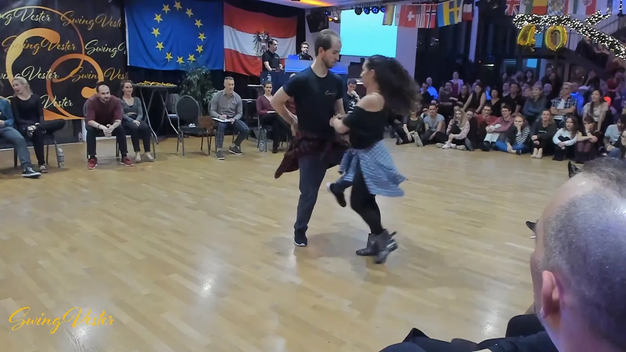 Attila Kobori & Marine Fabre - 3rd place Strictly Open - SwingVester 2019/20