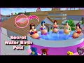 5 Pregnant Moms Hide Inside the Secret Water Birth Pool Sakura School Simulator