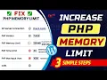 How to increase PHP memory limit in WordPress without cPanel How to increase WP memory limit