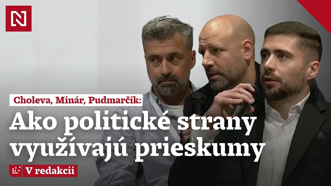 Choleva, Minár, Pudmarčík: Ako politické strany využívajú prieskumy