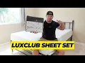 LuxClub 6-Piece Queen Sheet Set Review