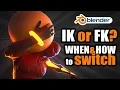 Inverse or Forward kinematics - Blender animation tutorial