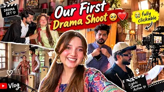 Rabesain ke drama ki shooting ? 🥹❤️ | Full BTS 🌚 | @RabeecaKhan |