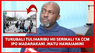 Mwabukusi ageuka mbogo  kwa serikali ataka serikali ikubali iliteleza october 29, watu wawajibishwe