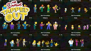 Every Character Ever Released in The Simpsons Tapped Out