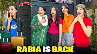 Rabia is Back From Karachi🤩♥️Surprise & Emotional Entry😭🫂Zainab Ny Police Ko Call Kardi😱😡Sistrology 