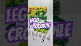 LEGO Speed Build - Green Crocodile (LEGO CLASSIC GREEN CREATIVITY BOX 10708) #Shorts