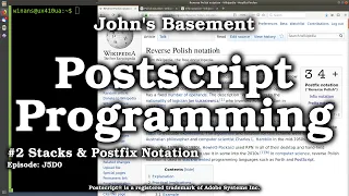 Postscript Postfix Notation Stacks