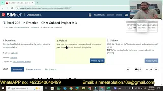 Excel 2021 In Practice - Ch 9 Guided Project 9-3 CourtyardMedical-09 xlsx Excel Chapter 9 SIMnet