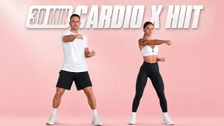 30 Min Standing Cardio HIIT | Full Body Sweat (No Repeat, No Equipment)