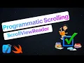 Programmatic Scrolling in SwiftUI using ScrollViewReader
