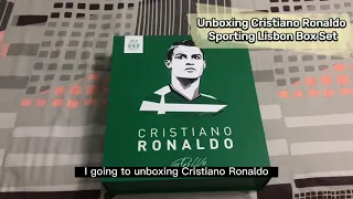 Unboxing Cristiano Ronaldo Sporting Clube De Portugal Box Set