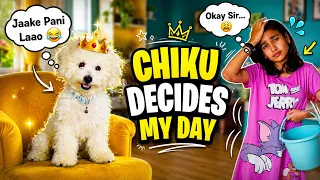 😱 Chiku Controls My Entire Day! 🐶😂 I Had No Choice!