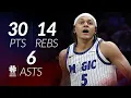 Paolo Banchero 30 pts 14 rebs 6 asts vs Nets season
