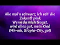 Zukunft Pink - Peter Fox (feat. Inéz) | Lyrics | Made by KingOfLyrics