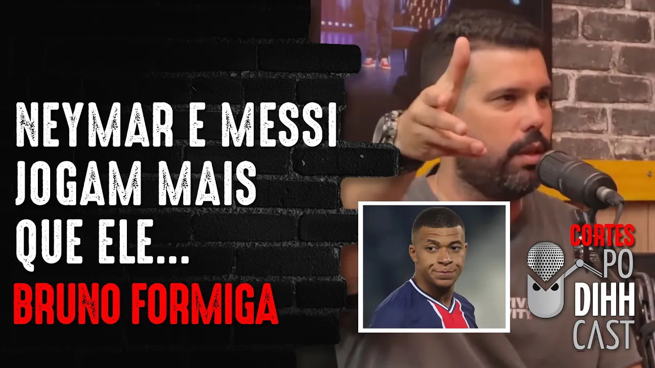 ESTÃO ENDEUSANDO DEMAIS O MBAPPÉ NO PSG? - Podihhcast Cortes