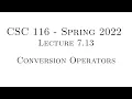C Programming Spring 2022 - Lecture 7 13