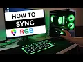 How to sync RGB using OpenRGB Effects Plugin