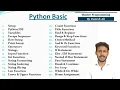 Python Full Course in Hindi