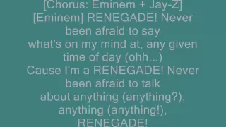 jay z feat eminem renegade lyrics
