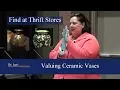 Valuing Finding Pottery Vases - Van Briggle Shino more
