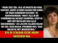 Download Lagu “Op mijn verjaardagsfeest zei mijn zus: ‘Je woont hier gratis, pas 3 dagen per week op mijn kids!’”