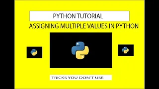 How to assign multiple values to a same variable Python Tutorial