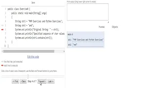 w3resource com Java String Exercise-8