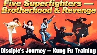 five superfighters classic hong kong kung fu revival iconic martial arts training story