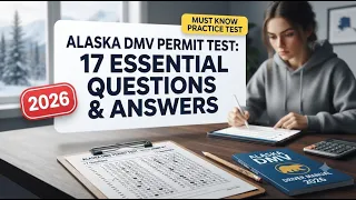 2026 Alaska DMV Permit Test 17 17 Questions and Complete Answers