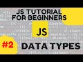 Data types in Javscript - All about Javascript variable types