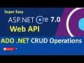 Implement CRUD Operation with ADO NET with ASP NET Core 7 0