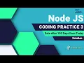 NXT WAVE CCBP 4 0 Node JS Date after 100 Days from Today Coding Practice 3 Solution