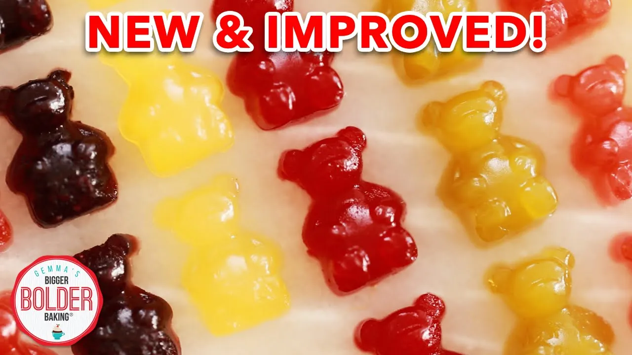 New & Improved Gummy Bears Recipe   Gemma