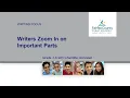 Writers Zoom In On Important Parts Of Their Story - Language Arts Writing Grades 3
