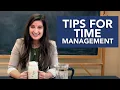 Tips for Time Management 5 Challenges Freshmen Face Series w Maribeth Kelly