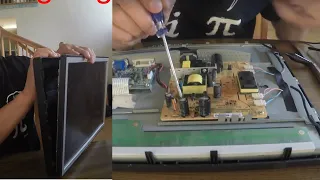 Repair LCD Monitor In 5 Minutes Works Most of The Time