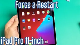 iPad Pro 11in How to Force a Restart Forced Restart