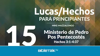 El Ministerio de Pedro Pos Pentecostés