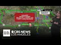 Deadly pedestrain accident on 101 Freeway in Woodland Hills closes roadway