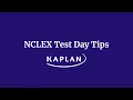 NCLEX Test Day Tips
