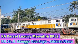 Download KA Parcel Luxury Mewah \u0026 Banyak KRL - Hunting PJL 2a Jl. Mangga Dua Raya MP3