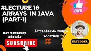 Arrays In java part 1 java