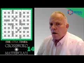The Times Crossword Friday Masterclass Episode 17