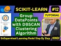 DBSCAN Clustering Scikit Learn Tutorial Sklearn Tutorial Datacode With Sharad