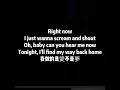 周湯豪NICKTHEREAL【我做的是愛不是夢】（歌詞lyrics)