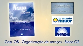 Nosso Lar - Cap. 08/02 - Organização de Serviços