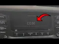 2003 Honda Accord Radio Code How To Get