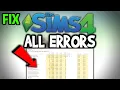 Sims 4 - How to Fix All Errors